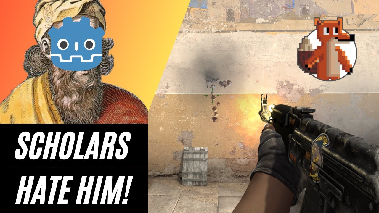 How to Get Perfect Spray Patterns in Godot.